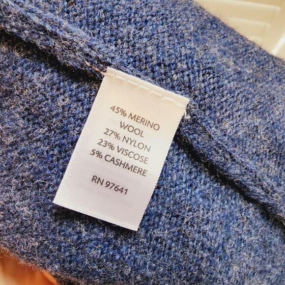 J JILL MIDNIGHT SKY LONG SLEEVE POCKET CARDIGAN NEW SIZE SMALL - Picture 7 of 7